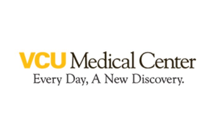 The VCU Medical Center Logo with the subtitle "every day, a new discovery."